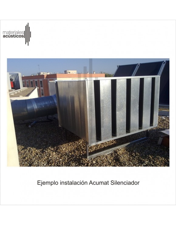 Ejemplo instalación Acumat Silenciador SLP