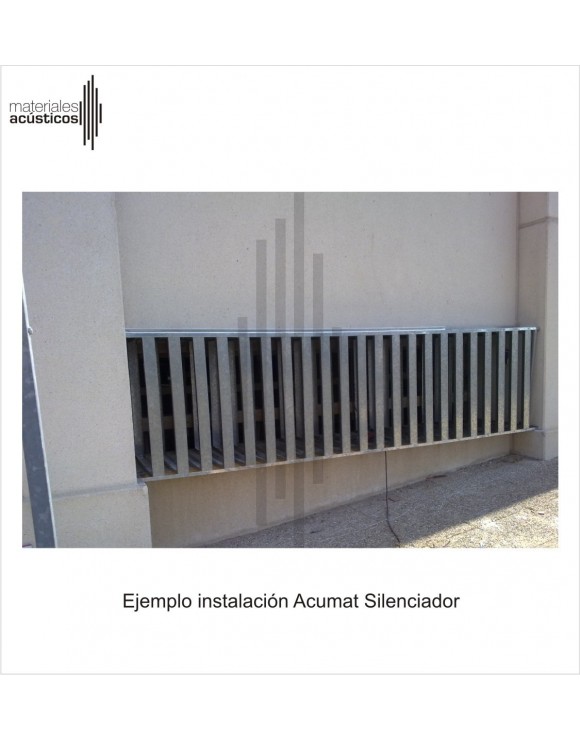 Ejemplo instalación Acumat Silenciador SLP